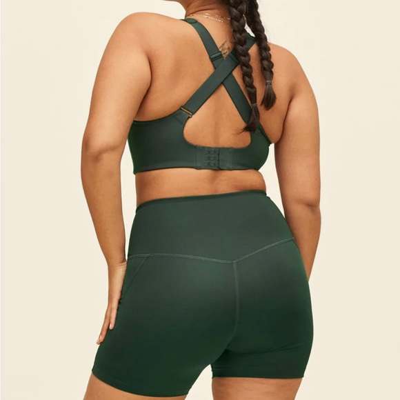 Girlfriend Collective High Rise Run Short - Picture 6 of 6